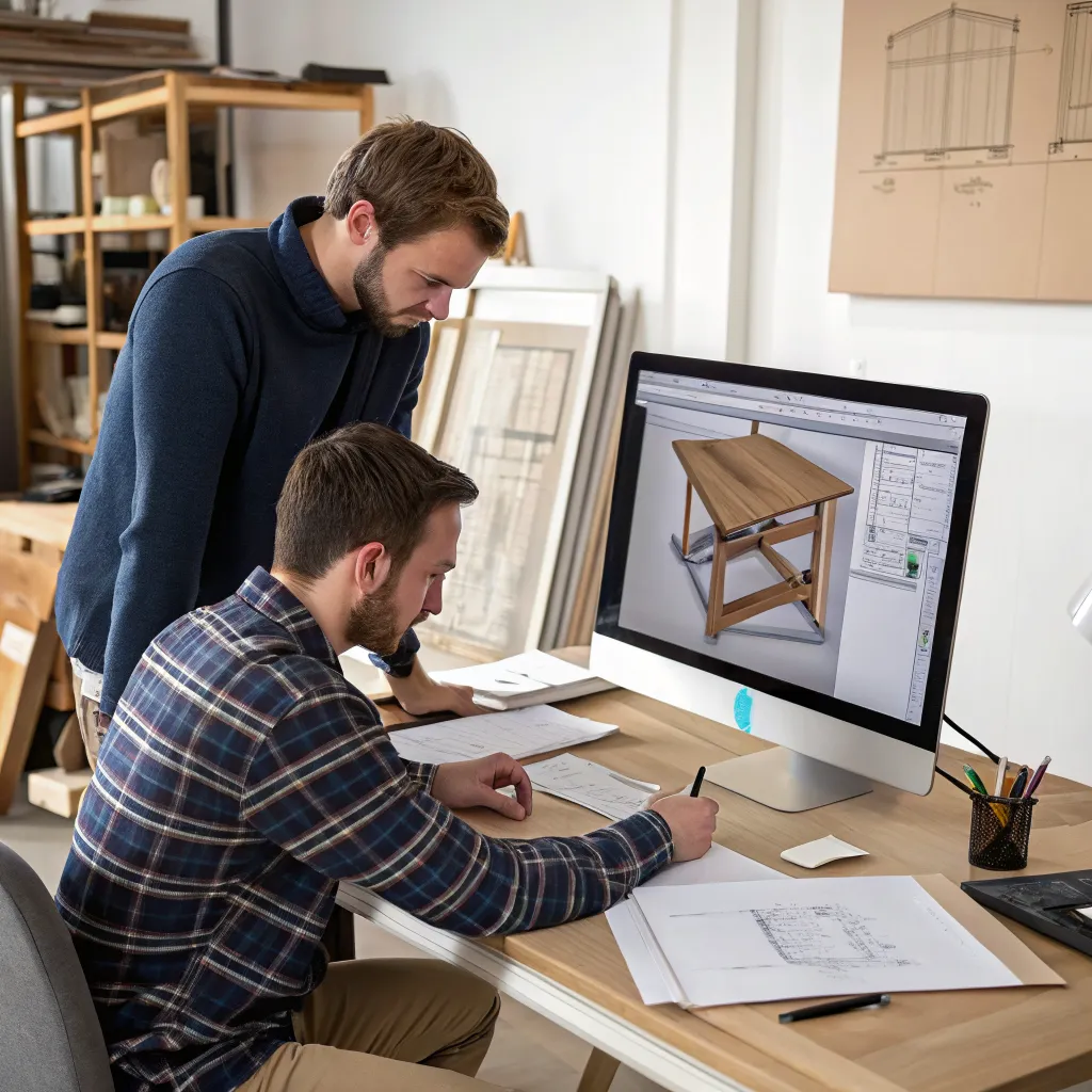 Custom furniture design process